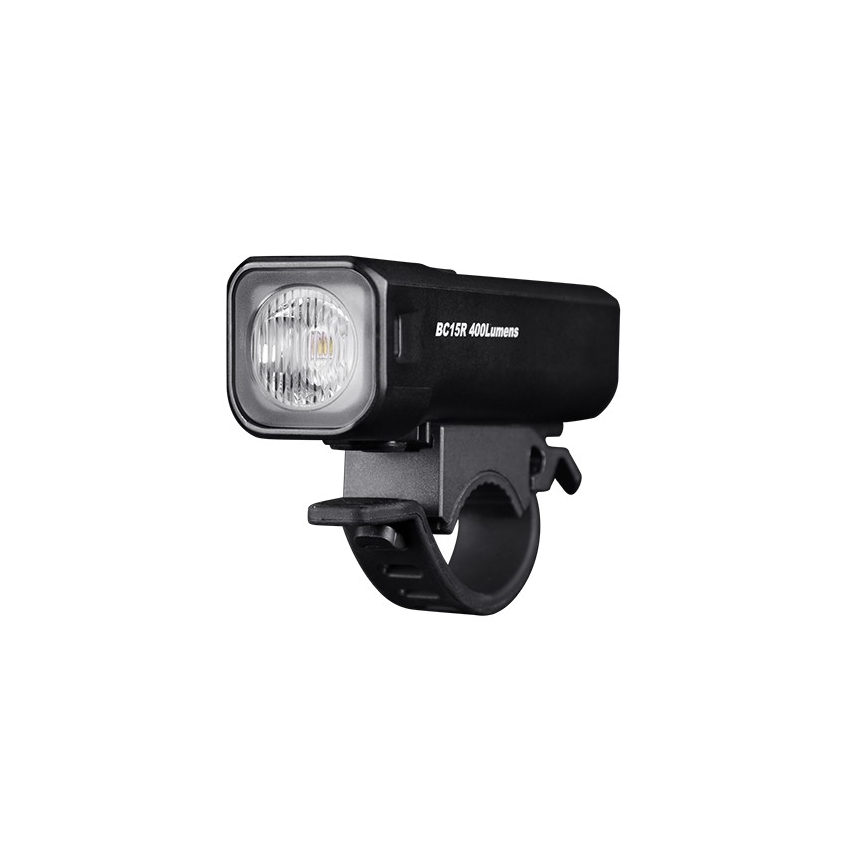 Fenix BC15R - LED Prigušiva punjiva svjetiljka za bicikl LED/USB IP66 400 lm 31,5 h 2600 mAh