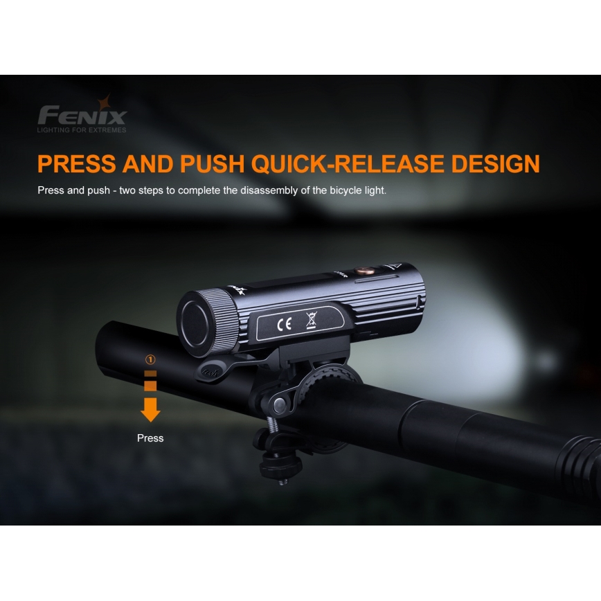 Fenix BC26R - LED Punjiva svjetiljka za bicikl LED/USB IP68 1600 lm 65 h