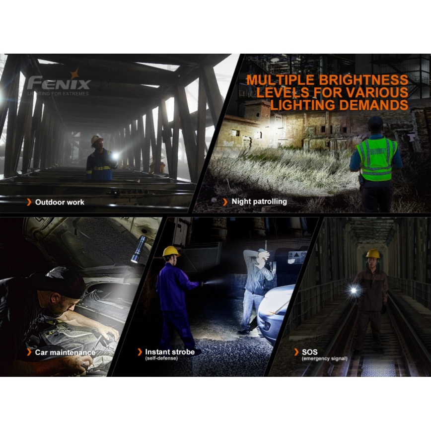 Fenix C7 - LED s podesivom svjetlinom punjiva svjetiljka LED/1x21700 IP68 3000 lm 68 h