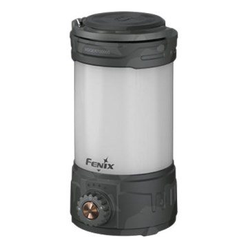 Fenix CL26RPROCAM - LED prenosiva punjiva lampa s prigušivanjem LED/USB IP66 650 lm 408 h 5000 mAh siva