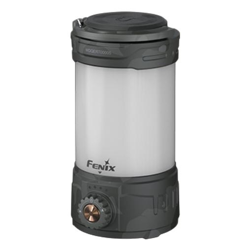 Fenix CL26RPROCAM - LED Prigušiva prijenosna punjiva lampa LED/USB IP66 650 lm 408 h 5000 mAh siva