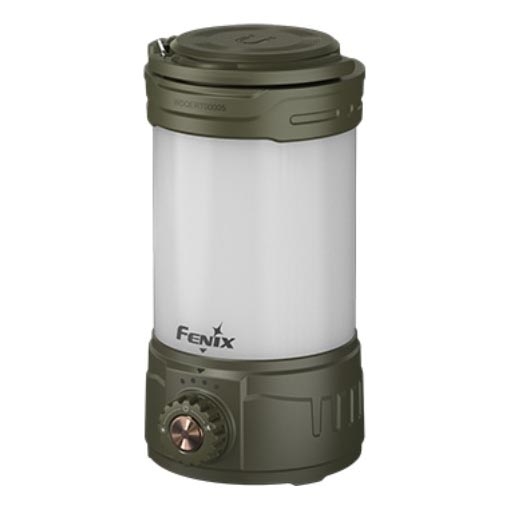 Fenix CL26RPROOLI - LED Prigušiva prijenosna punjiva lampa LED/USB IP66 650 lm 408 h 5000 mAh zelena