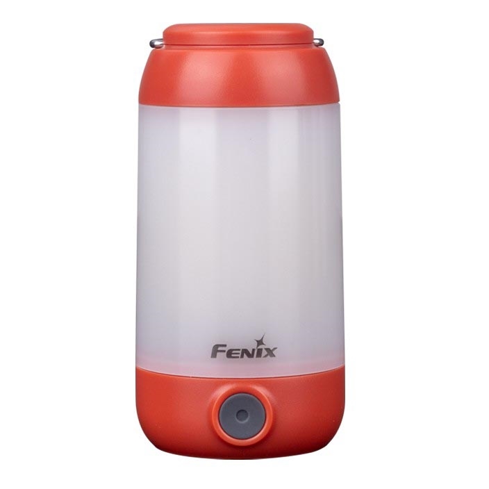 Fenix CL26RRED - LED Prigušiva prijenosna punjiva lampa LED/USB/2xCR123A IP66 400 lm 400 h 2600 mAh narančasta