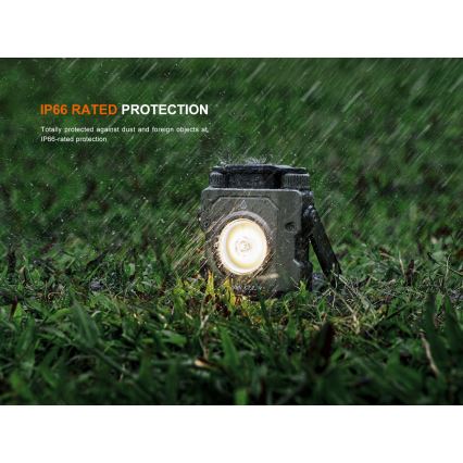 Fenix CL27RGRE - LED Prigušiva punjiva svjetiljka LED/USB IP66 1600 lm 285 h