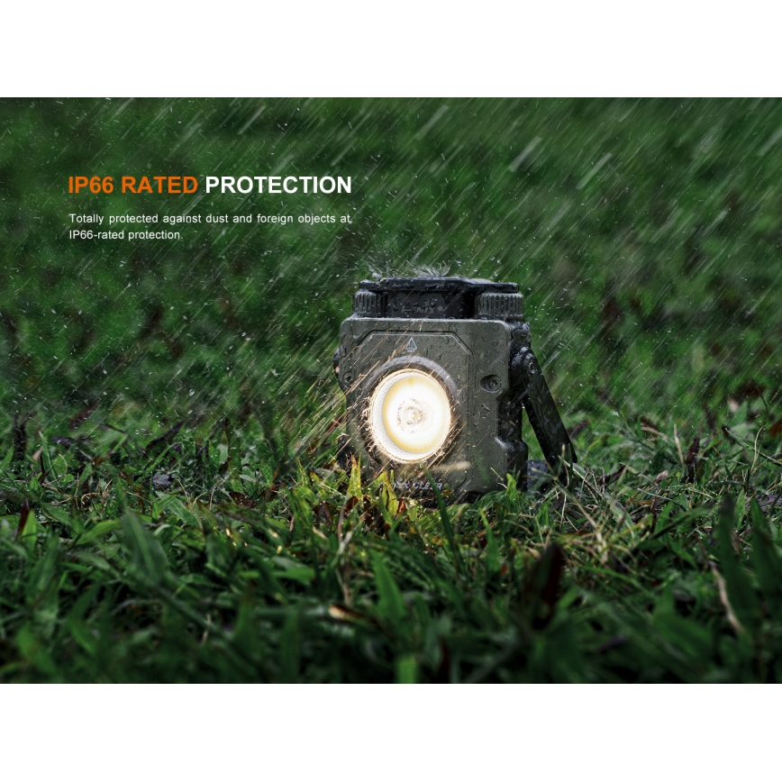 Fenix CL27RGRE - LED Prigušiva punjiva svjetiljka LED/USB IP66 1600 lm 285 h
