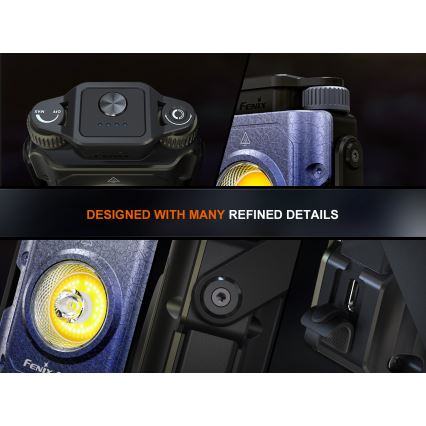 Fenix CL27RGRE - LED Prigušiva punjiva svjetiljka LED/USB IP66 1600 lm 285 h