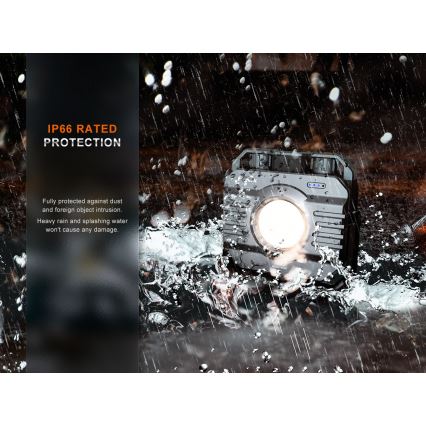 Fenix CL28R - LED Prigušivi punjivi reflektor s powerbankom LED/USB IP66 2000 lm 360 h 10000 mAh