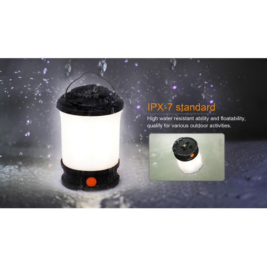 Fenix CL30R - LED Prijenosna punjiva lampa LED/USB/6xCR123A IPX7 650 lm 300 h 2600 mAh