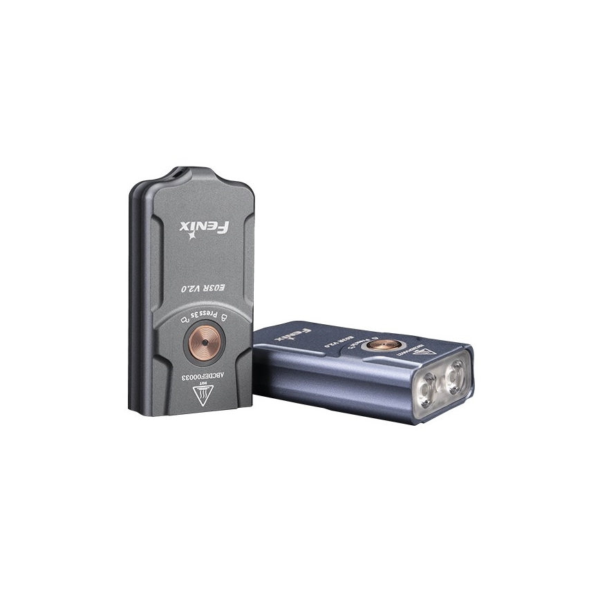 Fenix E03RV20BLU - LED Punjiva baterijska svjetiljka LED/USB IP66 500 lm 30 h 400 mAh