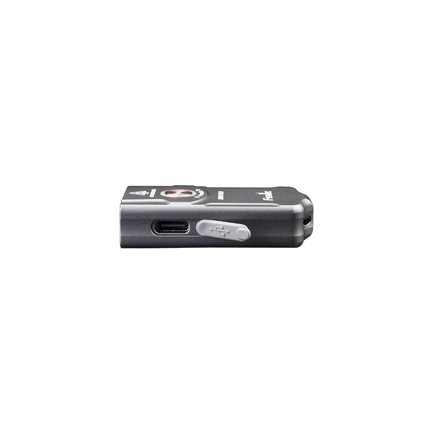 Fenix E03RV20GREY - LED Punjiva baterijska svjetiljka LED/USB IP66 500 lm 30 h