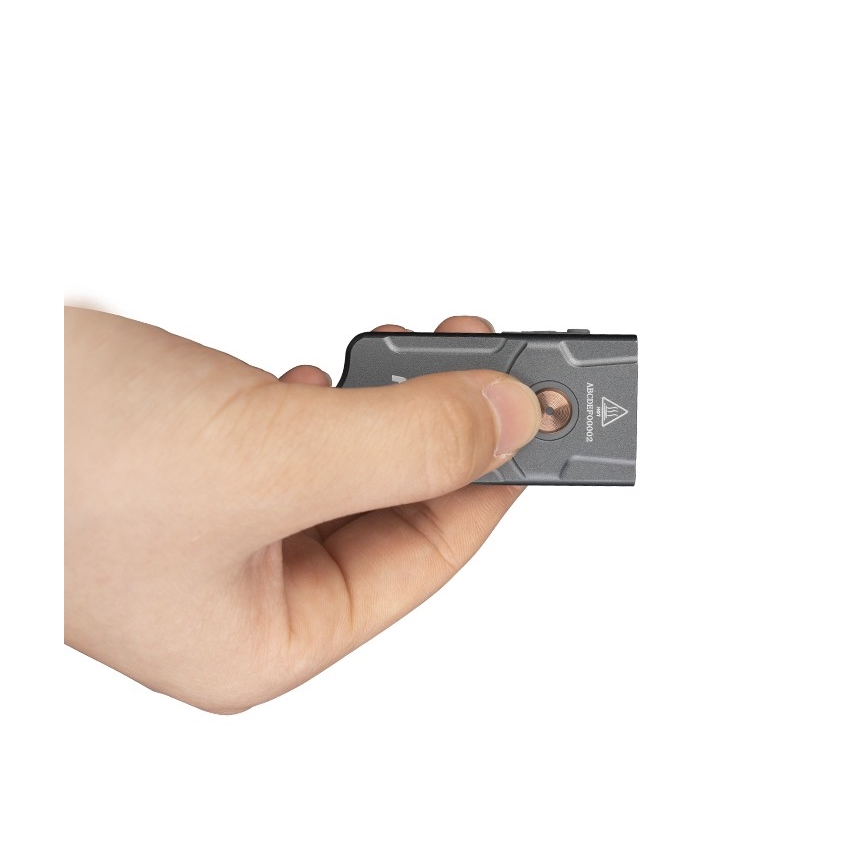 Fenix E03RV20GREY - LED Punjiva baterijska svjetiljka LED/USB IP66 500 lm 30 h