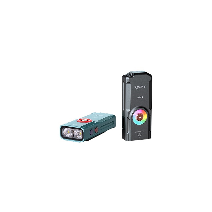 Fenix E06RGRY - LED Prigušiva punjiva baterijska svjetiljka UV LED/USB IP66 700 s. 60 h siva