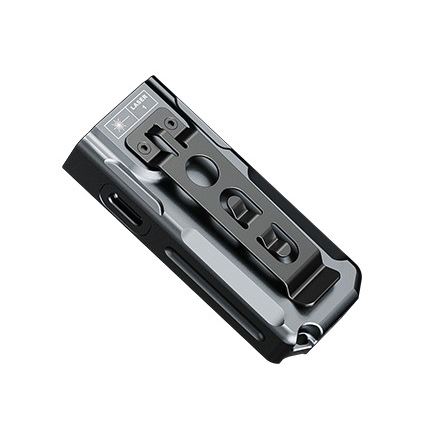 Fenix E06RGRY - LED Prigušiva punjiva baterijska svjetiljka UV LED/USB IP66 700 s. 60 h siva