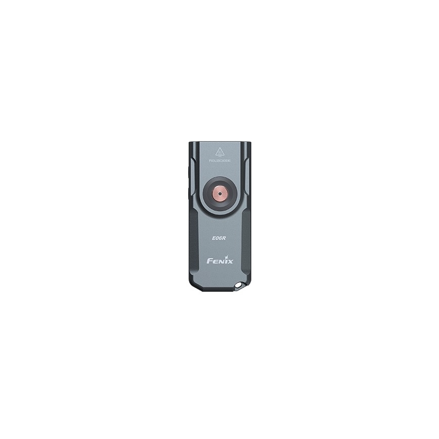 Fenix E06RGRY - LED Prigušiva punjiva baterijska svjetiljka UV LED/USB IP66 700 s. 60 h siva