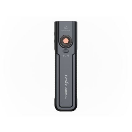 Fenix E06RPROEUBLC- LED punjiva ručna svjetiljka s podesivom svjetlinom LED/USB 1650 mAh IP66 1600 lm 111 h crna