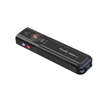 Fenix E06RPROEUBLC- LED punjiva ručna svjetiljka s podesivom svjetlinom LED/USB 1650 mAh IP66 1600 lm 111 h crna