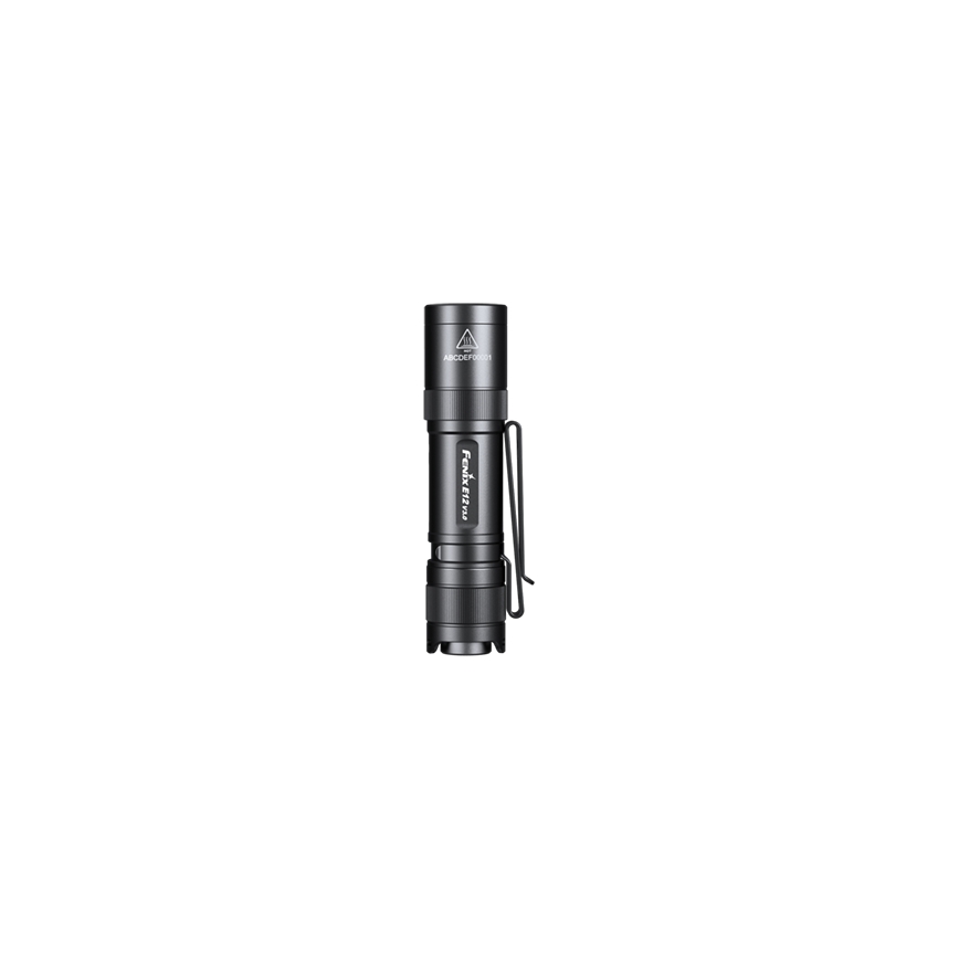 Fenix E12V30 - LED punjiva svjetiljka s prigušivanjem LED/1xAA 2000 mAh IP68 200 lm 100 h crna