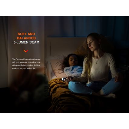 Fenix E28RV20 - LED Prigušiva punjiva baterijska svjetiljka LED/USB/2xCR123A IP68 1700 lm 260 h 3400 mAh