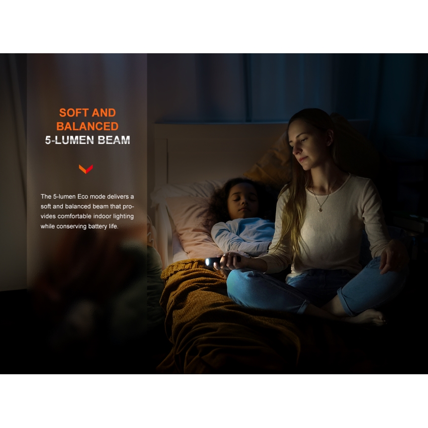 Fenix E28RV20 - LED Prigušiva punjiva baterijska svjetiljka LED/USB/2xCR123A IP68 1700 lm 260 h 3400 mAh