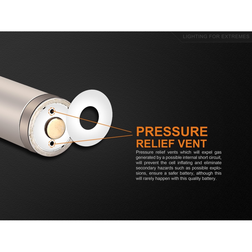 Fenix FERCR123ALIIONUP - 1 kom Punjiva baterija USB/3,6V 700 mAh