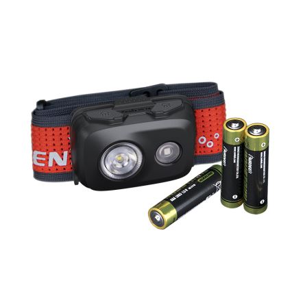 Fenix HL16V2BLK - LED Čelna svjetiljka LED/3xAAA IP66 450 lm 200 h crna/narančasta