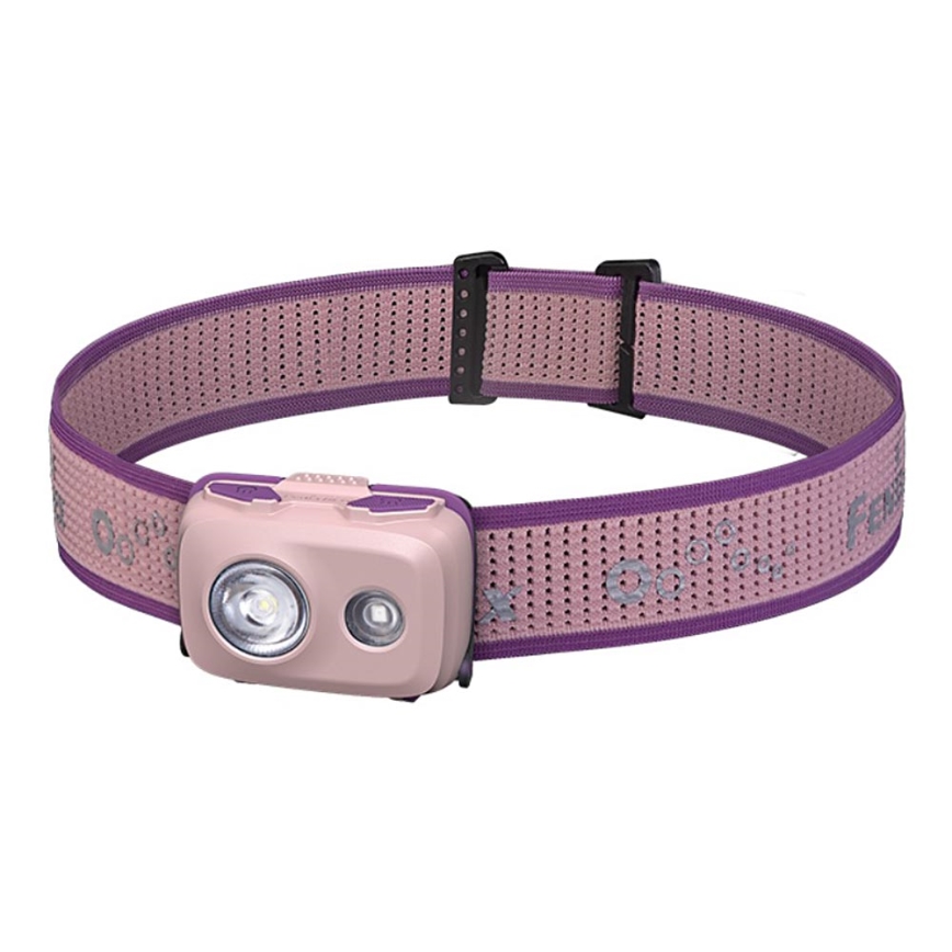 Fenix HL16V2PIN - LED Čelna svjetiljka LED/3xAAA IP66 450 lm 200 h ružičasta