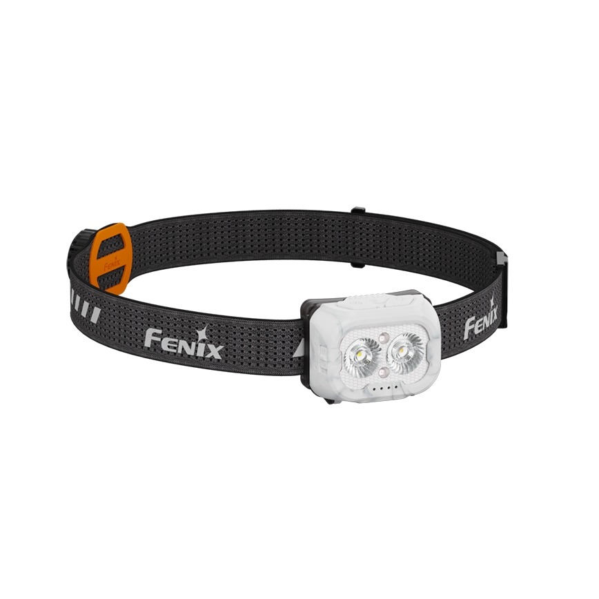 Fenix HL18RTV20WHT - LED Prigušiva punjiva čeona svjetiljka LED/USB IP66 800 lm 160 h bijela/crna