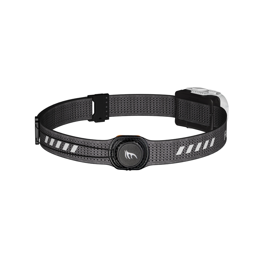 Fenix HL18RTV20WHT - LED Prigušiva punjiva čeona svjetiljka LED/USB IP66 800 lm 160 h bijela/crna