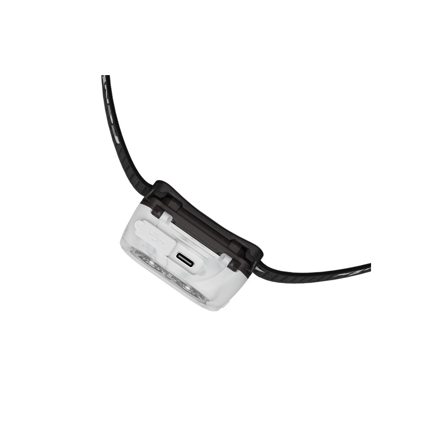 Fenix HL18RTV20WHT - LED Prigušiva punjiva čeona svjetiljka LED/USB IP66 800 lm 160 h bijela/crna