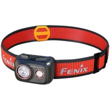Fenix HL32RTBLCK - LED Punjiva čeona svjetiljka LED/USB IP66 800 lm 300 h crna/narančasta