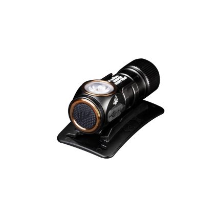 Fenix HM51RV30 - LED punjiva naglavna svjetiljka s podesivom svjetlinom LED/USB/1xCR123A 950 mAh IP68 860 lm 125 h narančasta