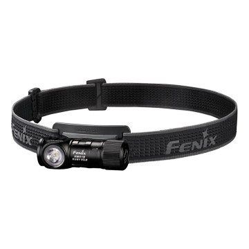 Fenix HM51RV3ABL - punjiva LED čelna svjetiljka s prigušivanjem LED/USB/1xCR123A 950 mAh IP68 860 lm 125 h crna