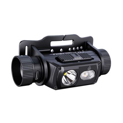 Fenix HM60RV20 - punjiva LED čelna svjetiljka s podesivom svjetlinom, LED/USB, 4000 mAh, IP68, 1600 lm, 292 h, narančasta