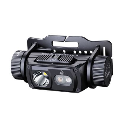 Fenix HM60RV20 - punjiva LED čelna svjetiljka s podesivom svjetlinom, LED/USB, 4000 mAh, IP68, 1600 lm, 292 h, narančasta