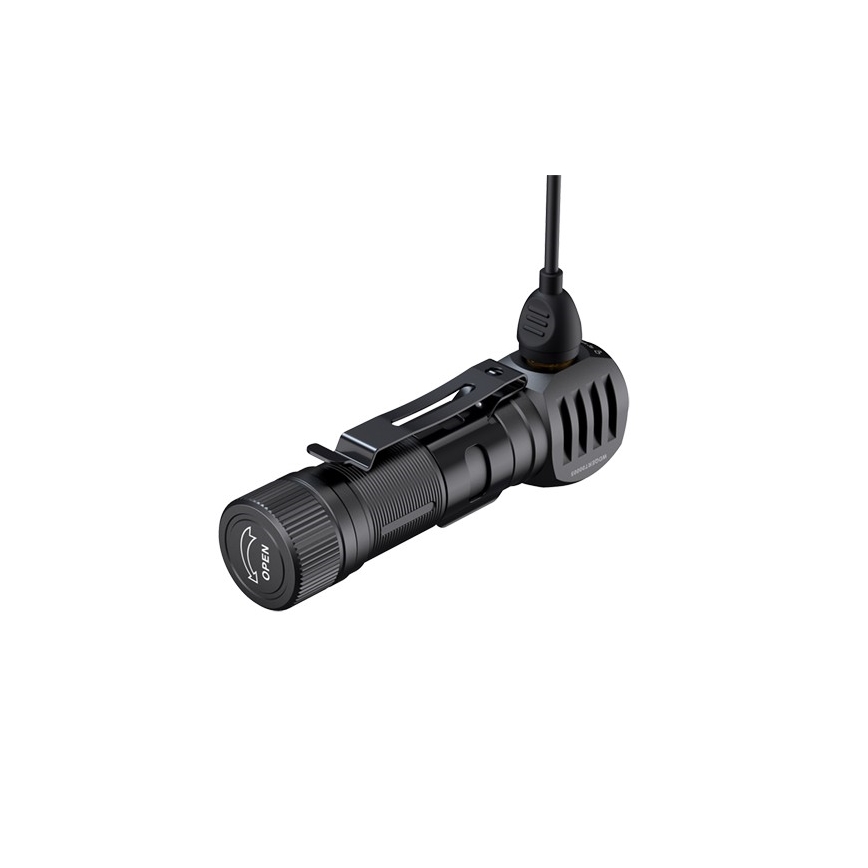 Fenix HM61RV20 - LED punjiva lampa za glavu LED/USB/2xCR123A IP68 1600 lm 300 h 3400 mAh