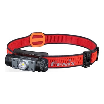 Fenix HM62TBLK - LED punjiva glava svjetiljka s prigušivanjem LED/USB IP68 1200 lm 280 h
