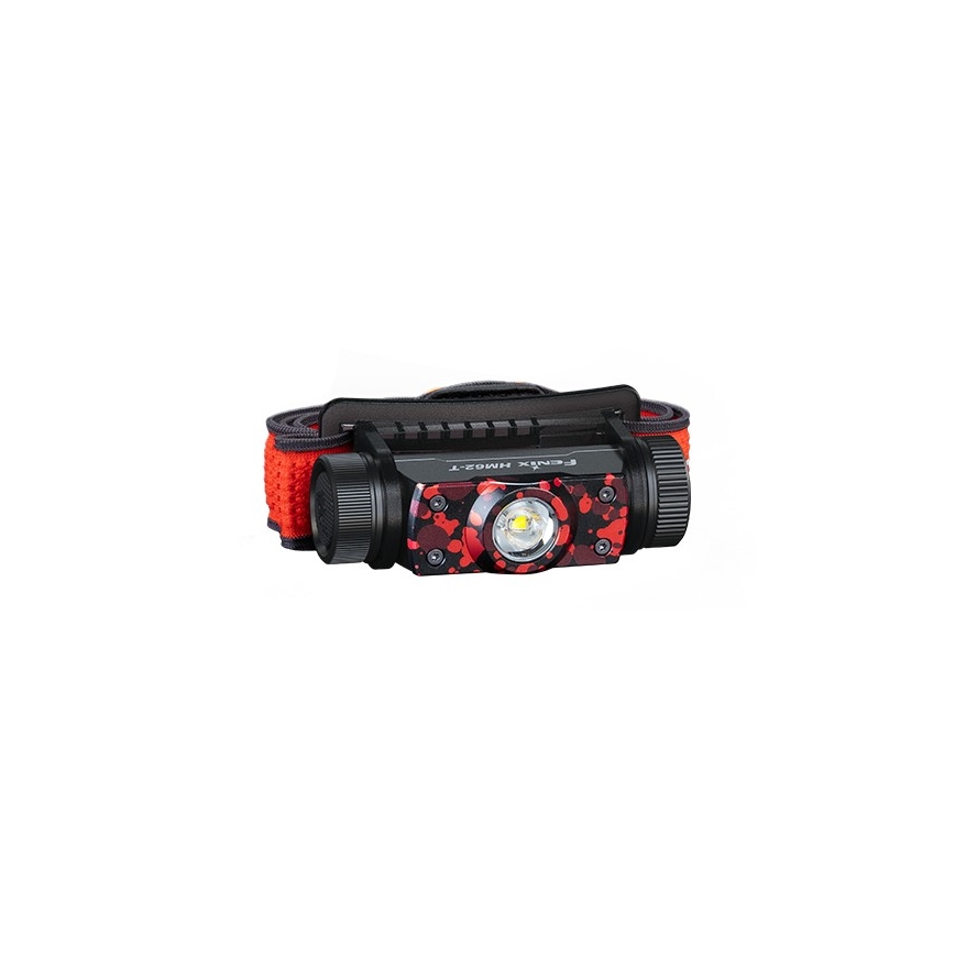 Fenix HM62TMGM - LED Prigušiva punjiva čeona svjetiljka LED/USB IP68 1200 lm 280 h 3400 mAh