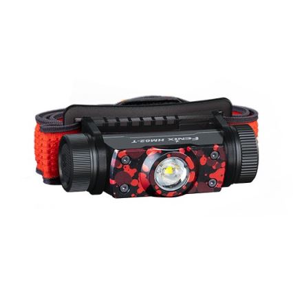 Fenix HM62TMGM - LED punjiva glava svjetiljka s prigušivanjem LED/USB IP68 1200 lm 280 h 3400 mAh