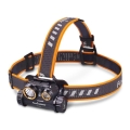 Fenix HM65R - LED Punjiva čeona svjetiljka 2xLED/USB/2xCR123A IP68 1400 lm 300 h 3400 mAh