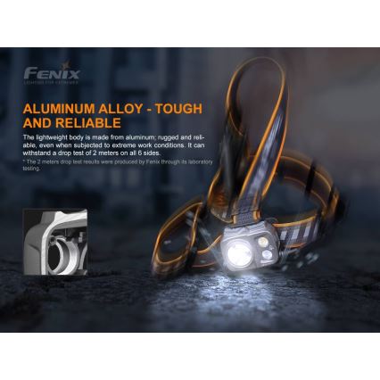 Fenix HP25RV20 - LED Prigušiva punjiva čeona svjetiljka 3xLED/1x21700 IP66 1600 lm 800 h