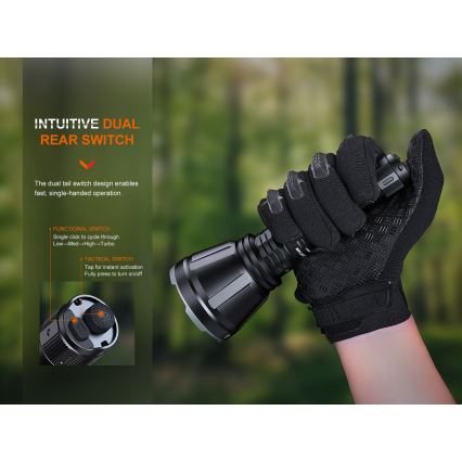 Fenix HT18R - LED Prigušiva punjiva baterijska svjetiljka LED/1x21700 IP68 2800 lm 42 h 5000 mAh