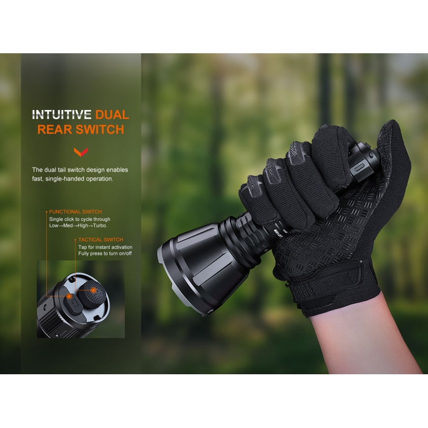 Fenix HT18R - LED Prigušiva punjiva baterijska svjetiljka LED/1x21700 IP68 2800 lm 42 h 5000 mAh
