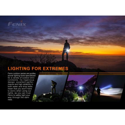 Fenix LD22V20 - LED Punjiva baterijska svjetiljka LED/USB IP66 800 lm 220 h