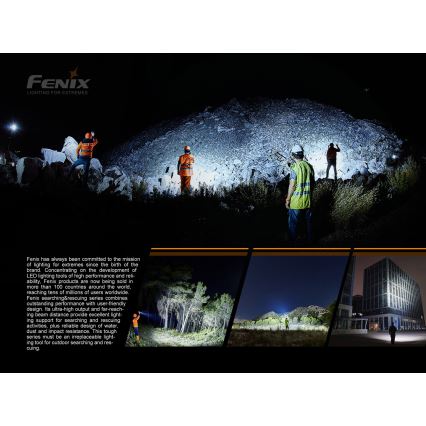 Fenix LR50R - LED Punjiva baterijska svjetiljka 4xLED/USB IP68 12000 lm 58 h