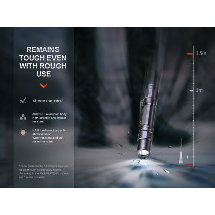 Fenix PD35R - LED Punjiva baterijska svjetiljka LED/USB/2xCR123A IP68 1700 lm 100 h 3400 mAh