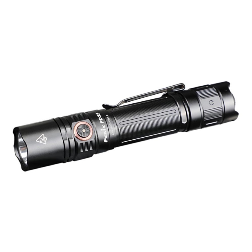 Fenix PD35V30 - LED Punjiva baterijska svjetiljka LED/USB/2xCR123A IP68 1700 lm 230 h 2600 mAh