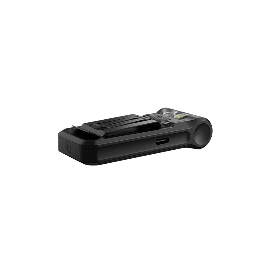 Fenix SW05RREDBLC - LED Prigušiva punjiva baterijska svjetiljka LED/USB IPX6 150 lm 49 h crna