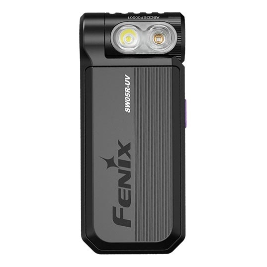 Fenix SW05RUVBLC - LED Prigušiva punjiva baterijska svjetiljka LED/USB IPX6 150 lm 49 h 700 mAh crna
