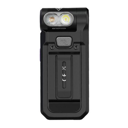 Fenix SW05RUVBLC - LED Prigušiva punjiva baterijska svjetiljka LED/USB IPX6 150 lm 49 h 700 mAh crna