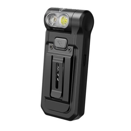 Fenix SW05RUVBLC - LED Prigušiva punjiva baterijska svjetiljka LED/USB IPX6 150 lm 49 h 700 mAh crna